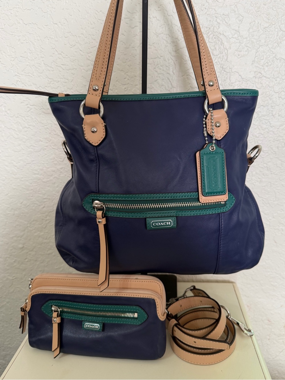 Coach Daisy Spectator Emma Tote & Wristlet